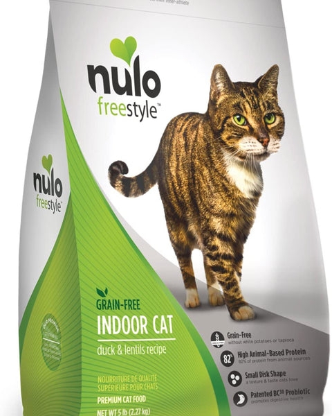 Nulo Freestyle Grain Free Indoor Dry Cat Food Duck & Lentils 1ea/2 lb