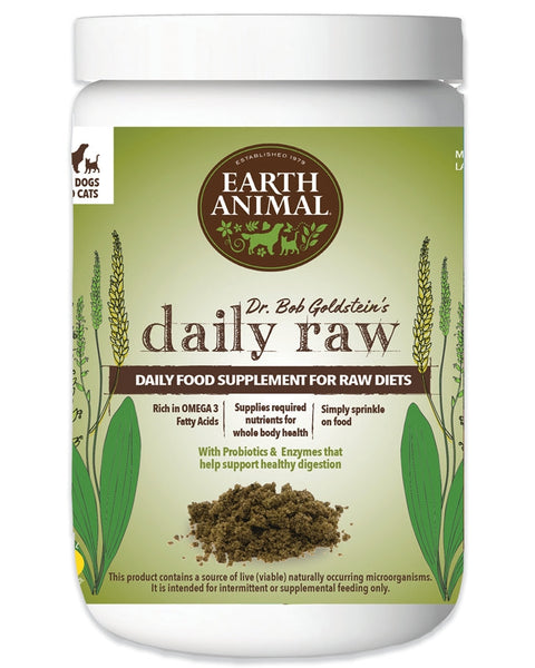 Earth Animal Dog Daily Raw Supplement 1Lb