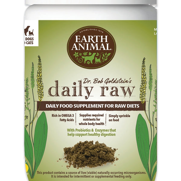 Earth Animal Dog Daily Raw Supplement 1Lb