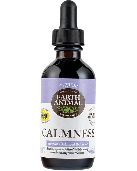 Earth Animal Organic Herbal Remedies - Calmness - 2 oz.