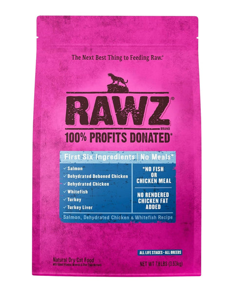 Rawz Cat Salmon Chicken Whitefish 7.8Lb  Meal Free