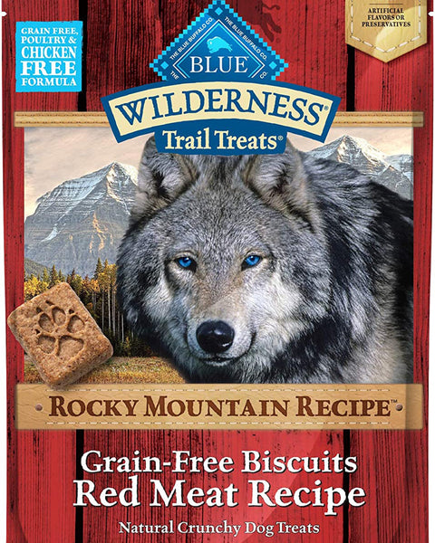 Blue Wilderness Rocky Mountain Red Meat Biscuit 8oz.