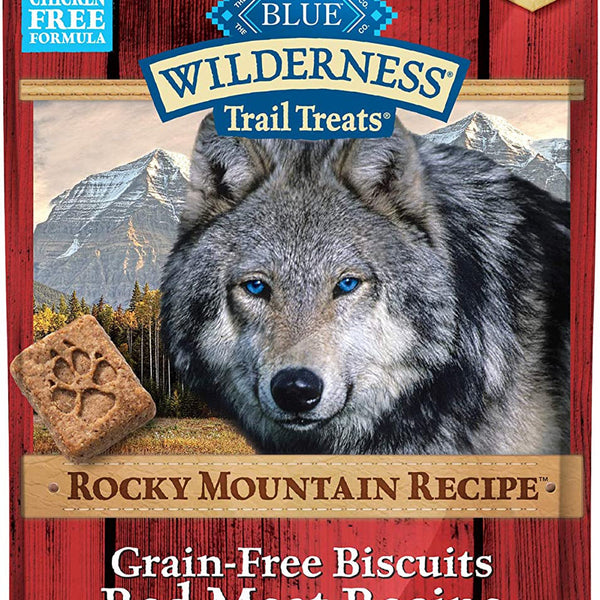 Blue Wilderness Rocky Mountain Red Meat Biscuit 8oz.