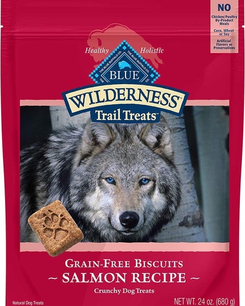 Blue Wilderness Dog Biscuit Salmon 24oz.