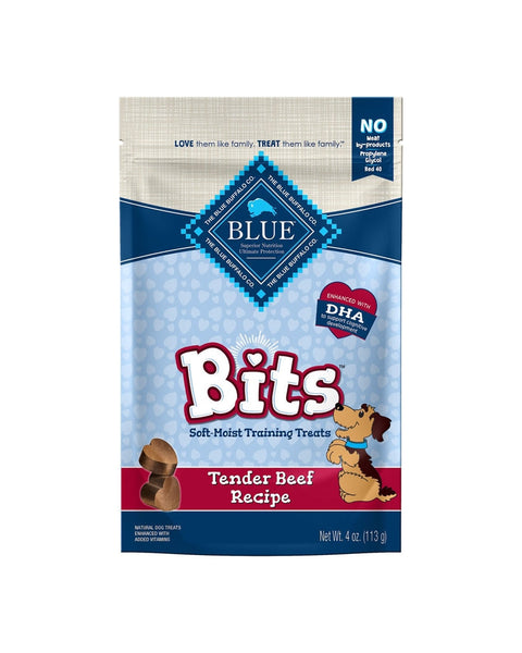 Blue Buffalo Bits Beef 4oz. (Case of 6)