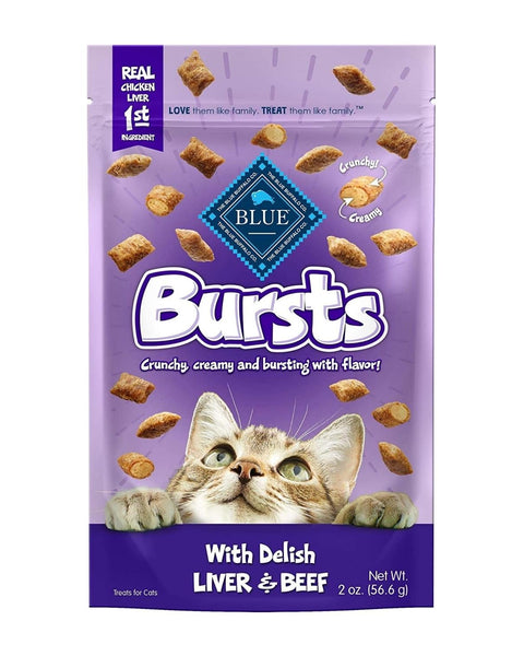 Blue Buffalo Bursts Liver Beef 2oz. (Case of 6)