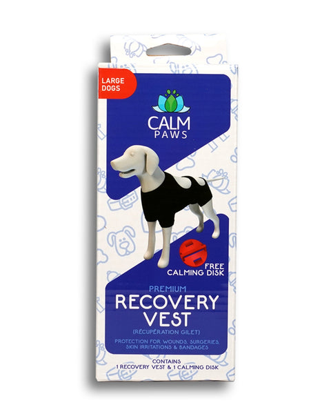 Calm Paws Calming Recovery Vest Large