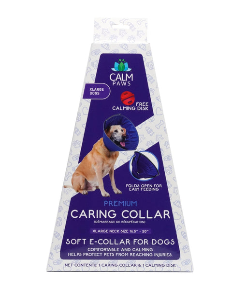 Calm Paws Caring Collar w/ Calming Disk For Dogs XLarge