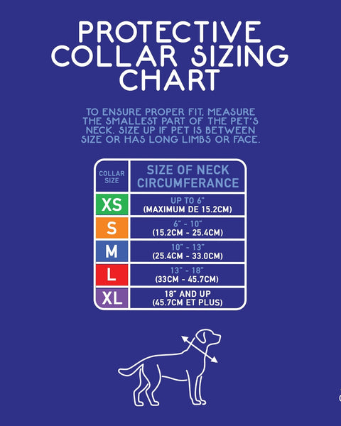 Calm Paws  Protective Inflatable Collar w/ Dog Calming Disk XLarge