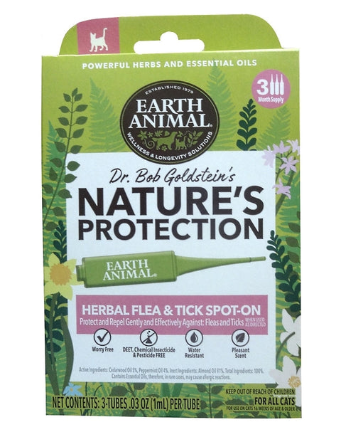 Earth Animal Cat Nupro Spot Flea Tick