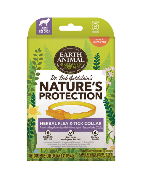 Earth Animal Herbal Flea And Tick Collar For Large Dogs