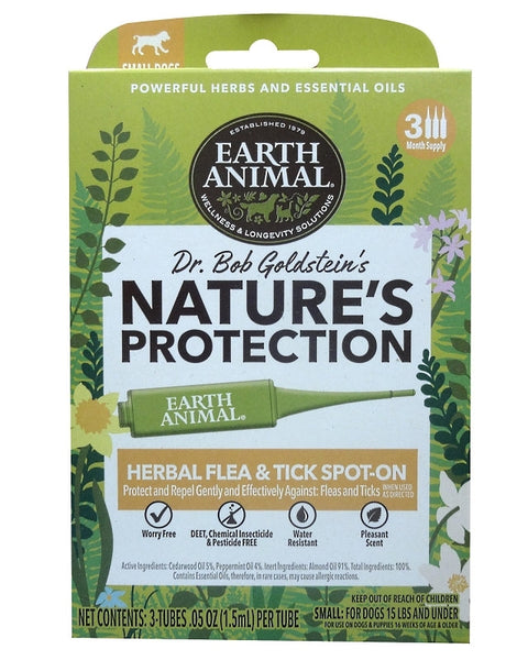 Earth Animal Dog Nupro Spot-On Flea And Tick Small