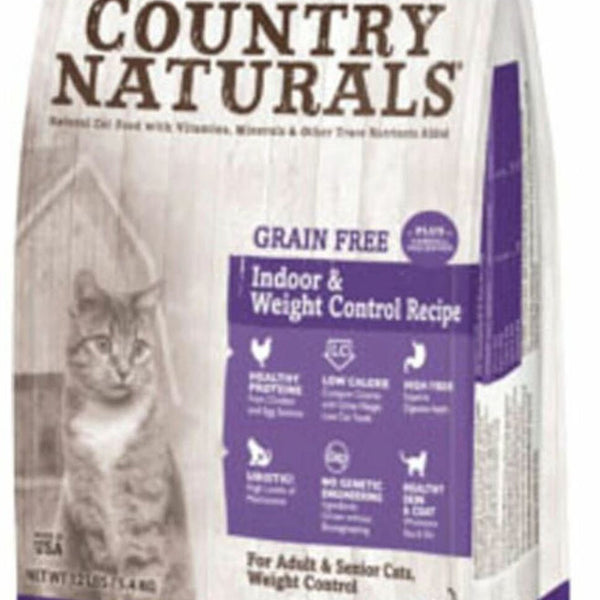 Grandma Mae's Country Naturals Grain Free Indoor & Weight Control Dry Cat Food Chicken 18ea/9 oz