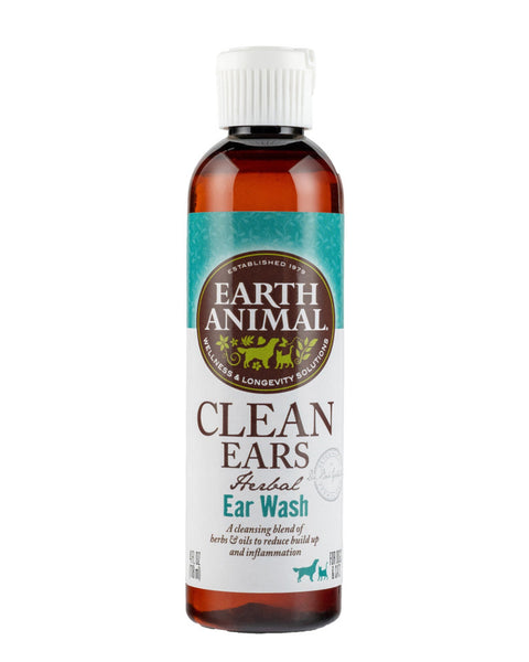 Earth Animal Dog Clean ear Wash 4oz.