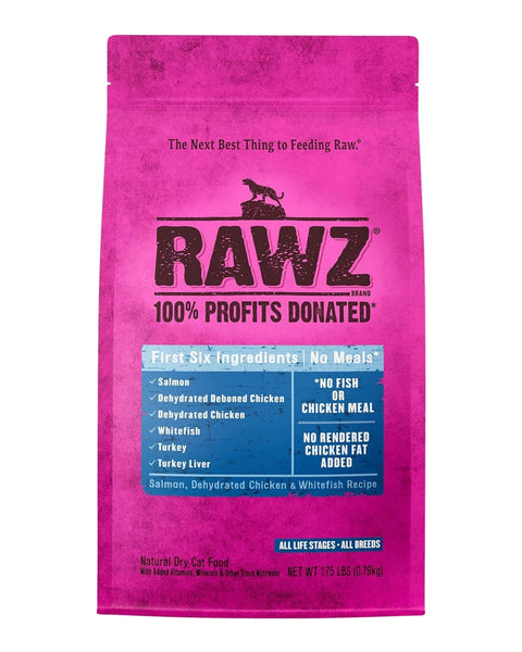 Rawz Cat Salmon Chicken Whitefish 1.75 Lb Meal Free