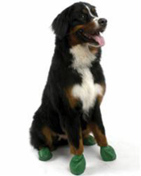 Pawz Dog Boots Extra Large Green