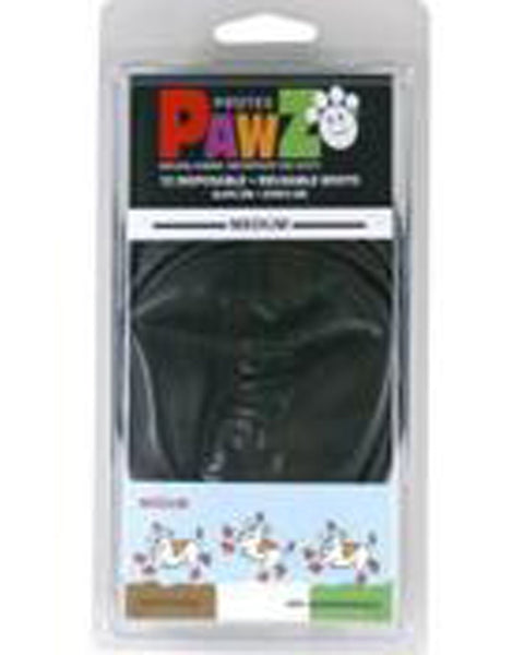 Pawz Dog Boots Black Medium