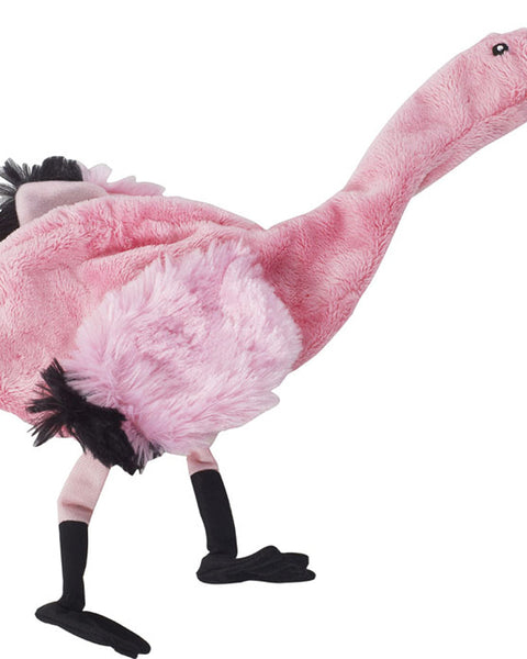 Skinneeez Exotic Series Dog Toy Flamingo Pink 1ea/Regular