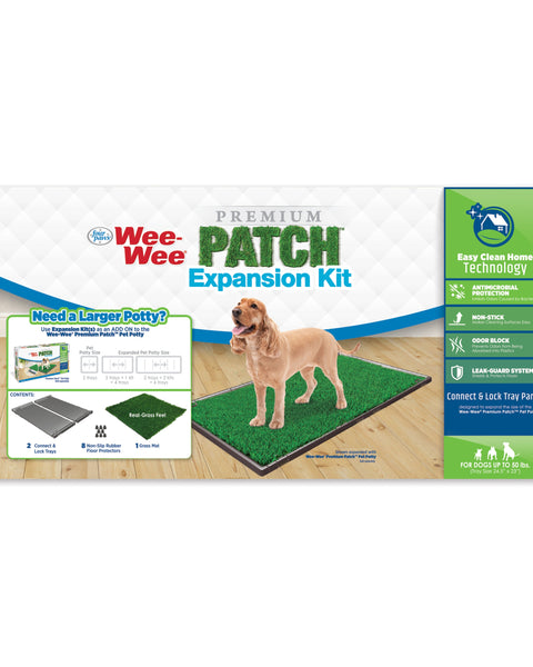 Four Paws Wee-Wee Premium Patch Pet Potty System Expansion Kit 24.5 Inx 23 In