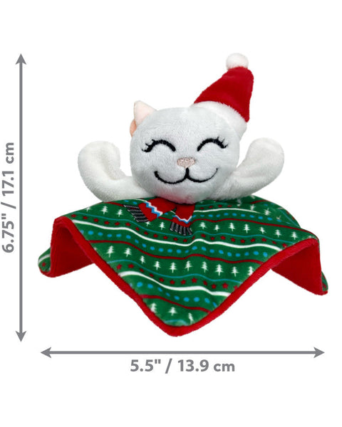 KONG Holiday Crackles Cat Toy Santa Kitty 1ea/One Size