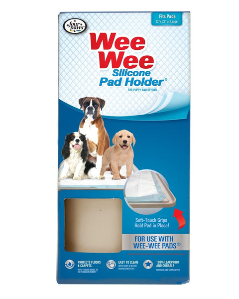 Four Paws Wee-Wee Silicone Dog Housebreaking Pad Holder Layer 1ea/1 ct